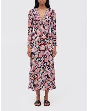 RIXO London Kleid Damen - Rot
