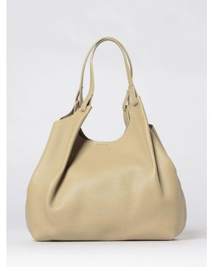Gianni Chiarini Dua Hammered Leather Bag - Natural