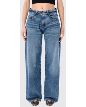 ICON DENIM Bea Mid-Rise Wide-Leg Jeans - Blue