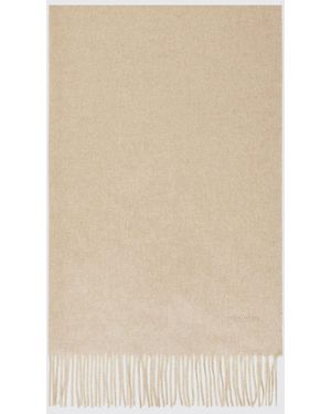 Max Mara Écharpe Femme - Blanc