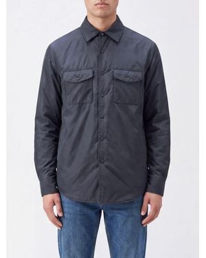 Aspesi Sobrecamisa De Nailon Con Acolchado Thermore - Azul