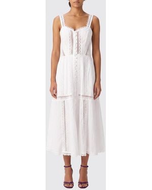 Charo Ruiz Defelle Midi Dress Ibiza - White