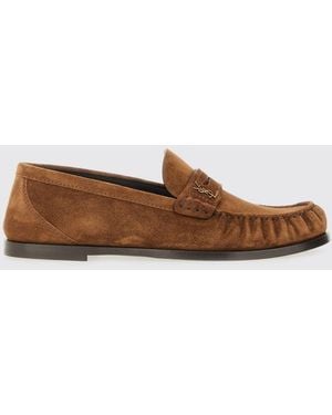Saint Laurent Mokassins Damen - Braun