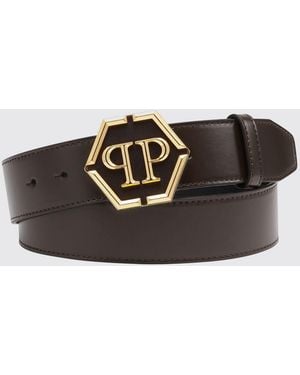 Philipp Plein Cintura - Marrone