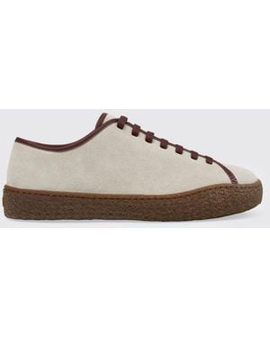 Camper Peu Terreno Suede Trainers - Brown