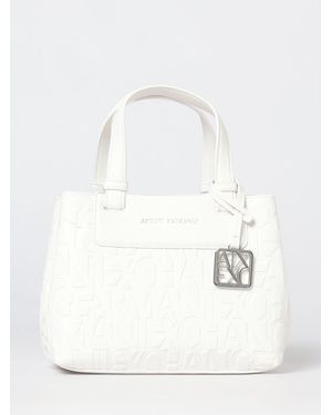 ARMANI EXCHANGE Shoulder Bag - White