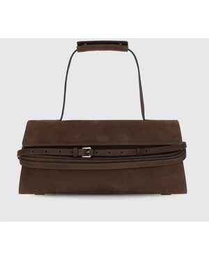 Moschino Borsa Tie Me - Marrone
