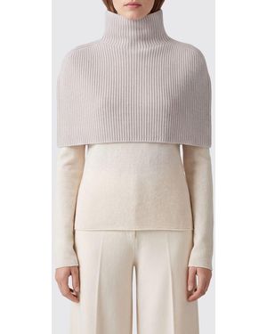 Sa Su Phi Ribbed High-Neck Collar - Natural