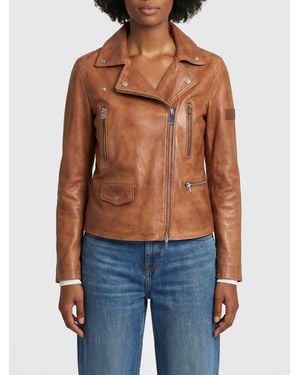 Peuterey Leather Jacket - Blue