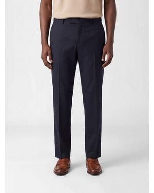 Jil Sander Virgin Wool Tailored Trousers - Blue