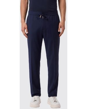 Billionaire Wool Jogging Trousers - Blue
