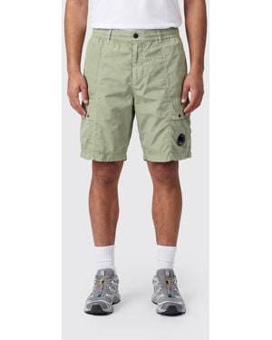 C.P. Company Technical Fabric Cargo Shorts - Green
