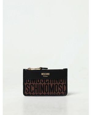 Moschino Portacarte Di Credito - Bianco