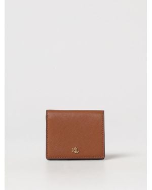 Ralph Lauren Saffiano Leather Wallet - White