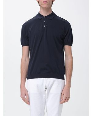 Drumohr Polo Hombre - Azul