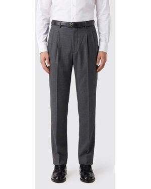 Jil Sander Wool Tailored Trousers - Grey