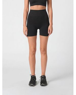 Philipp Plein Technical Stretch Fabric Shorts - Black
