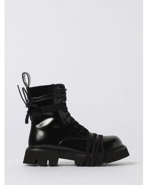 Karl Lagerfeld Botines Planos Mujer - Negro