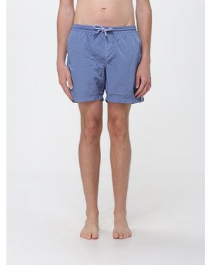 Blauer Nylon-Badeanzug Mit Kordelzug - Blau
