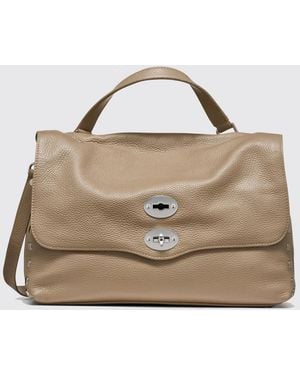 Zanellato Postina Daily M Calfskin Leather Bag By - Multicolour