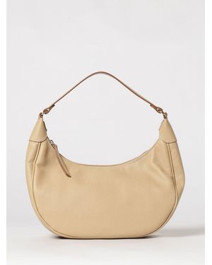 Skytos Luna Rounded Shoulder Bag - Natural