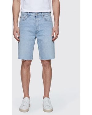 Agolde Knee-Length Denim Shorts With Five-Pocket Design - Blue