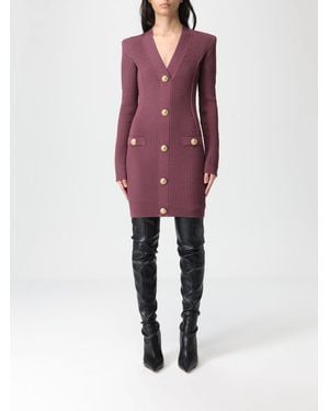 Balmain Vestido Mujer - Rojo
