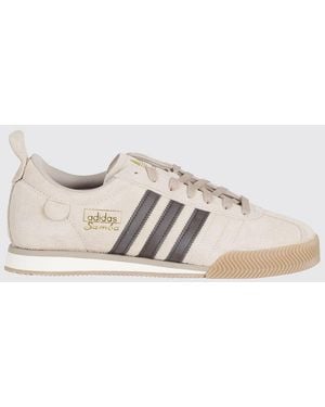 adidas Originals Samba 62 Super Suede Trainers - Natural