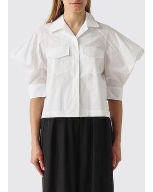 MEIMEIJ Cotton Poplin Shirt - White