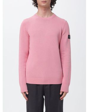 Ecoalf Recycled Cotton Crew Neck Pullover - Pink