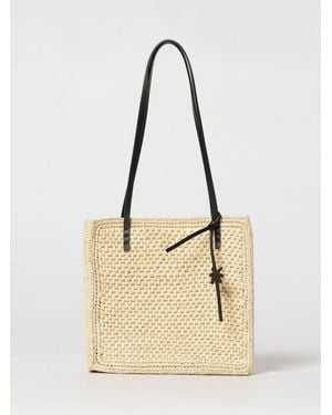 Manebí Crochet Raffia Bag - Natural