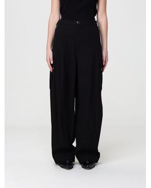 Pinko Cotton Cargo Pants - Black