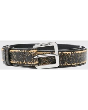 The Attico Distressed Calf Leather Belt - Brown