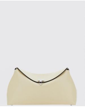 TOTEME Bolso Bandolera T-Lock De Piel Con Cierre Giratorio En Tono Dorado - Neutro