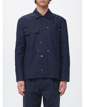 Paolo Pecora Cotton Overshirt - Blue