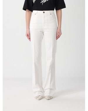 Balmain Cotton Trousers - White