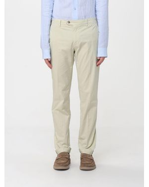 Mason's Cotton Stretch Chino Trousers - Natural
