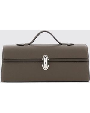 SAVETTE Schultertasche Damen - Grau