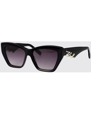 KARL LAGERFELD Cat Eye Sunglasses - White