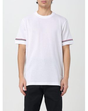 Thom Browne T-Shirt Di Cotone - Bianco