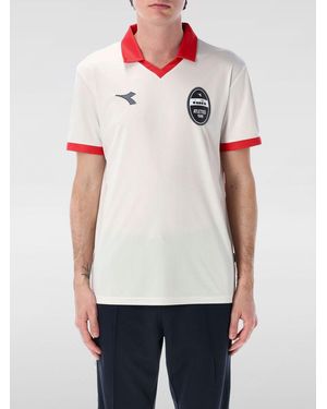 Diadora Camiseta Hombre - Blanco