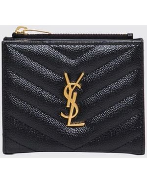 Saint Laurent Wallet - Black