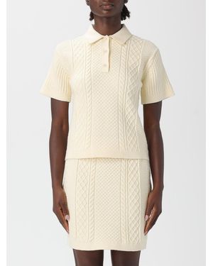 JW Anderson Polo Shirt - Natural