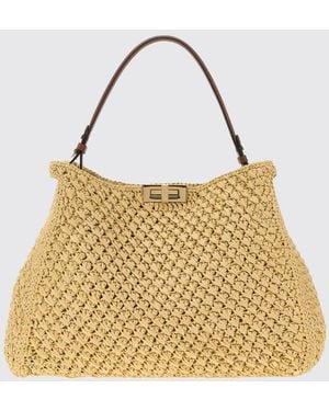 Fendi Sac Cabas Femme - Métallisé