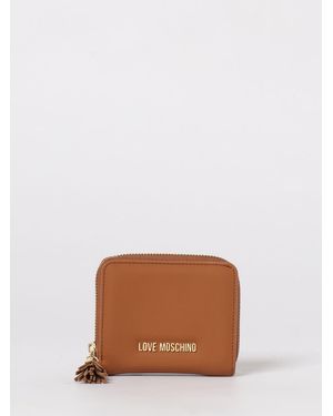 Love Moschino Faux Leather Wallet - Brown