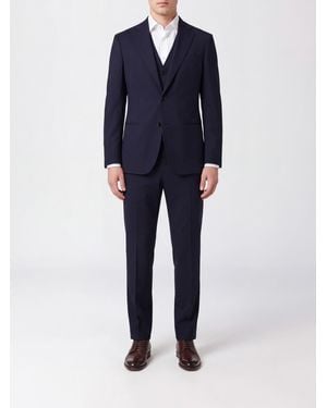 Giorgio Armani Single-Breasted Ceremony Suit - Blue