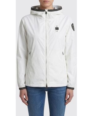 Blauer Anawan Technical Fabric Jacket - White