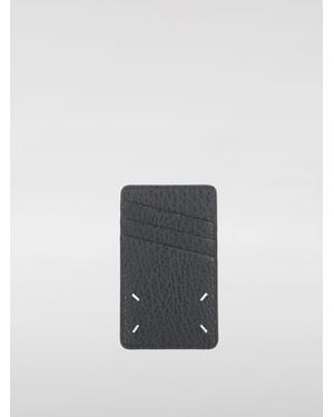 Maison Margiela Portacarte Di Credito Four Stitch - Bianco