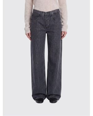 Dondup Vaqueros Wide-Leg De Denim De Algodón - Azul