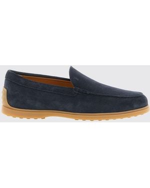 Tod's Suede Loafer - Blue